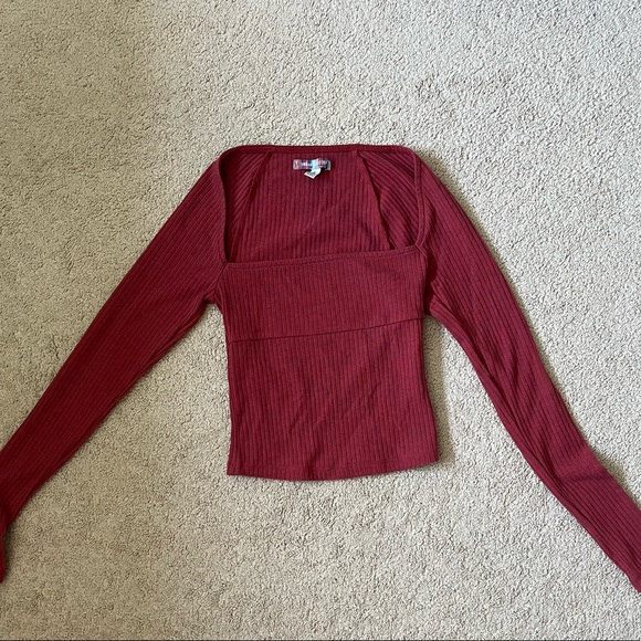 Urban Outfitters Tops - Urban Outfitters Red Longsleeve